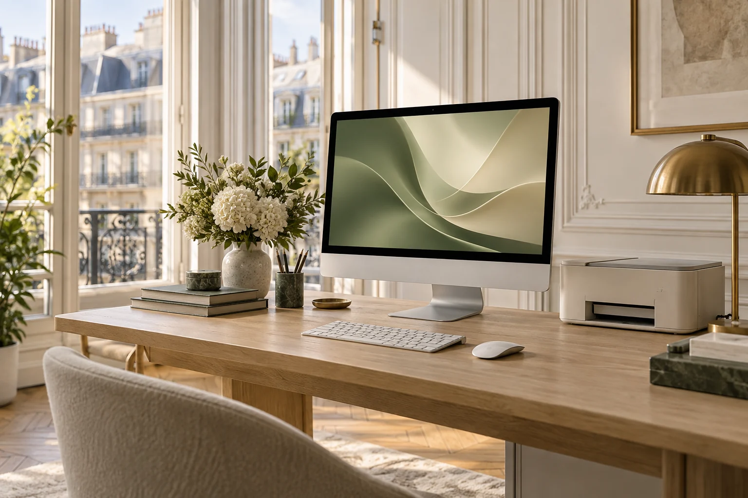 Illustration macbook air, macbook pro, imac, mac mini et mac studio — assistance Mac Paris 14e